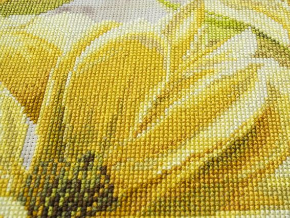 Набір для вишивання хрестом на дизайнерській канві Магнолія Батерфляй, СВ6583 (2 частини), Нова Слобода