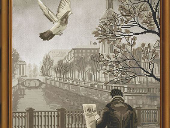 Санкт-Петербург. Крюков канал, АС6007, Нова Слобода, Набор для вышивания Санкт-Петербург. Крюков канал, АС6007, Нова Слобода, Набор для вышивания