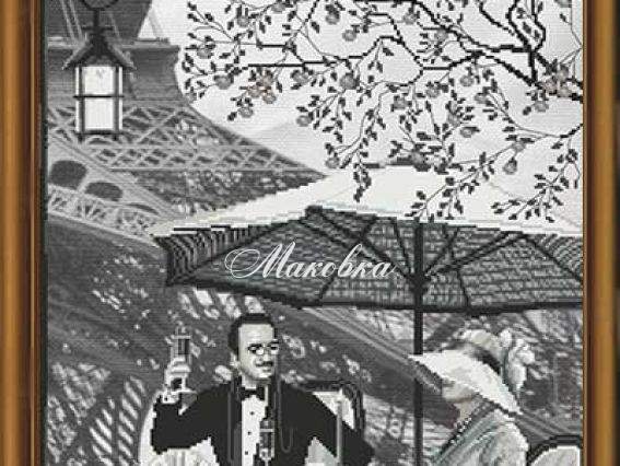 Париж - город любви. Зрелость, АС6010, Нова Слобода, набор для вышивания