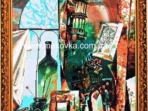 Витражи (3042 СР), Нова Слобода, вышивка нитками