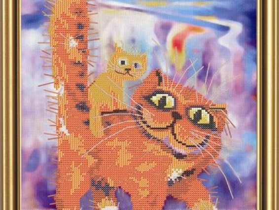 Всадник (4092 СР), Нова Слобода, вышивка нитками Всадник (4092 СР), Нова Слобода, вышивка нитками