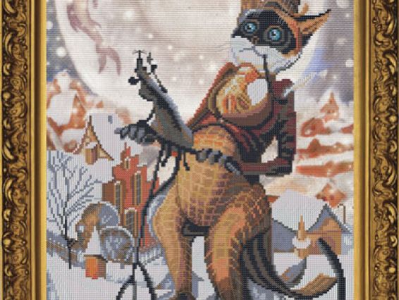 Мечтатели СР 6116, Нова Слобода, вышивка нитками Мечтатели СР 6116, Нова Слобода, вышивка нитками