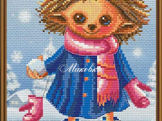 Снежки СВ5544, Нова Слобода Набор для вышивания