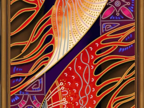 Пара рыб ДК6047 Нова Слобода, набор для вышивания с бісером Пара рыб ДК6047 Нова Слобода, набор для вышивания с бісером