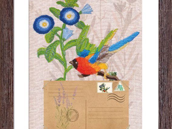 Вестник веры. Птички-почтальоны. ЕМ402 Нова Слобода Набор для вышивания Вестник веры. Птички-почтальоны. ЕМ402 Нова Слобода Набор для вышивания