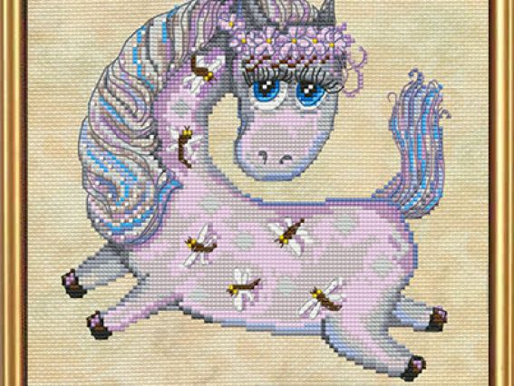 Лошадка, ННД4031, Нова Слобода Набор для вышивания Лошадка, ННД4031, Нова Слобода Набор для вышивания