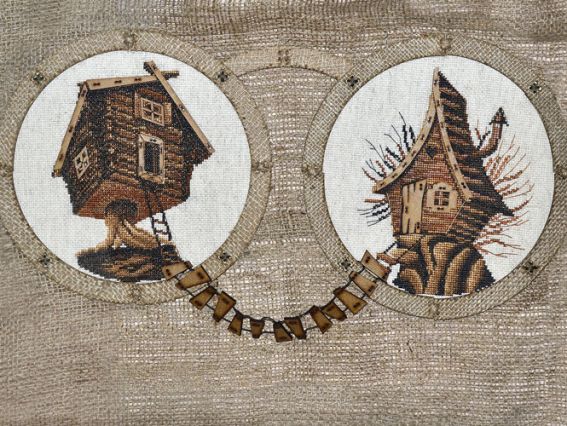 В гостях у сказки, с рамкой, ОК0002  Нова Слобода Набор для вышивания В гостях у сказки, с рамкой, ОК0002  Нова Слобода Набор для вышивания