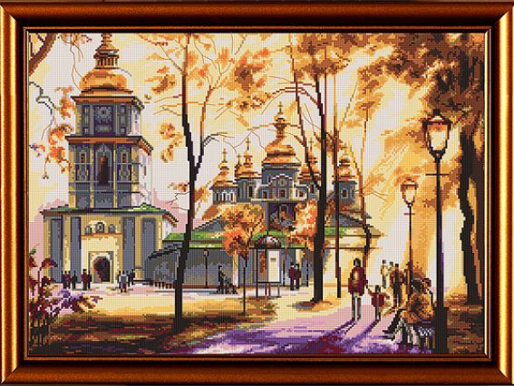 Солнечный день РЕ3274, Нова Слобода, вышивка нитками Солнечный день РЕ3274, Нова Слобода, вышивка нитками