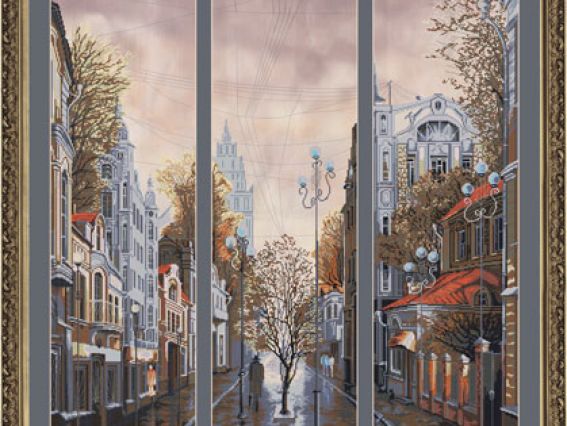 Набор для вышивания Триптих Перекрестки дорог, СР1077, Нова Слобода Набор для вышивания Триптих Перекрестки дорог, СР1077, Нова Слобода