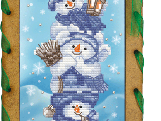 Набор креативное рукоделие Рождественское настроение, ОР7507, вышивка и открытка, Нова Слобода Набор креативное рукоделие Рождественское настроение, ОР7507, вышивка и открытка, Нова Слобода