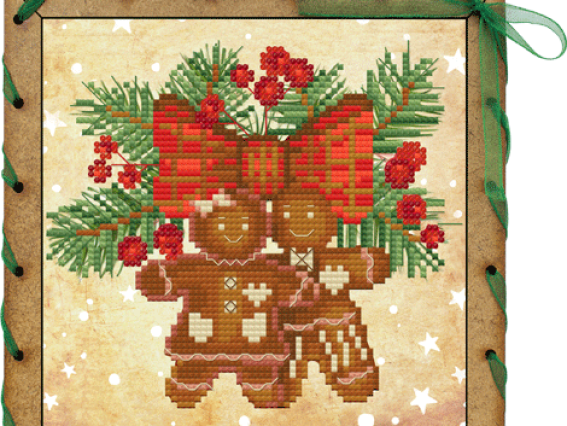 Набор креативное рукоделие Имбирная парочка, ОР7548, Нова Слобода Набор креативное рукоделие Имбирная парочка, ОР7548, Нова Слобода