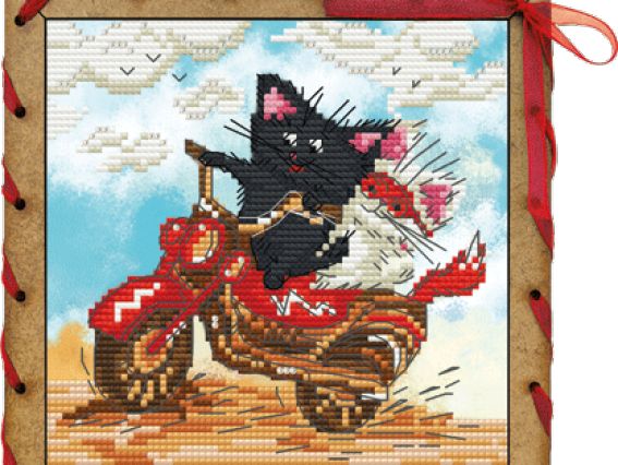 Набор креативное рукоделие Навстречу ветру, ОР7557, вышивка и открытка, Нова Слобода Набор креативное рукоделие Навстречу ветру, ОР7557, вышивка и открытка, Нова Слобода