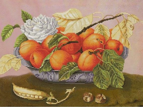 Абрикосовая феерия СР3276 Нова Слобода, набор для вышивания нитками