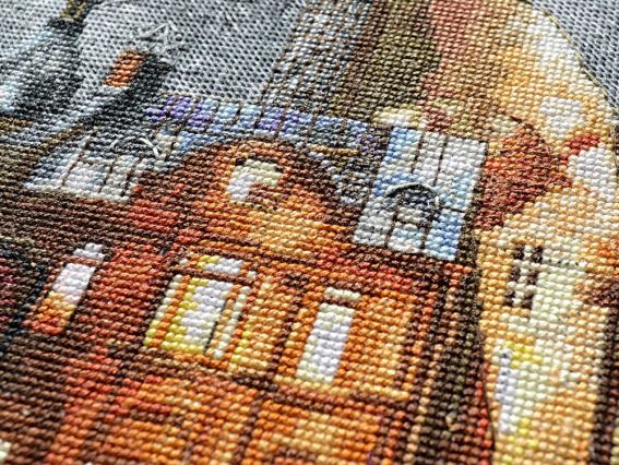 Набір для вишивання хрестом Нічне місто, РЕ3331 Нова Слобода