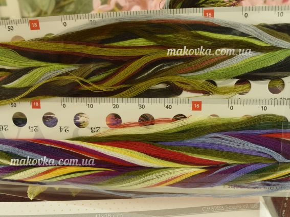 Набір для вишивання хрестом на дизайнерскій канві СР3283 Бузковий аромат Слобода 