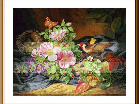 Тихое местечко СР3270 Нова Слобода, набор для вышивания нитками Тихое местечко СР3270 Нова Слобода, набор для вышивания нитками