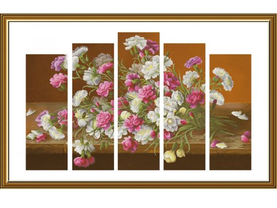 Букет Шабо СР6241 Нова Слобода Набор для вышивания нитками