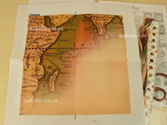 Набор для вышивания крестом на дизайнерской канве Мое солнышко СР4230 Нова Слобода