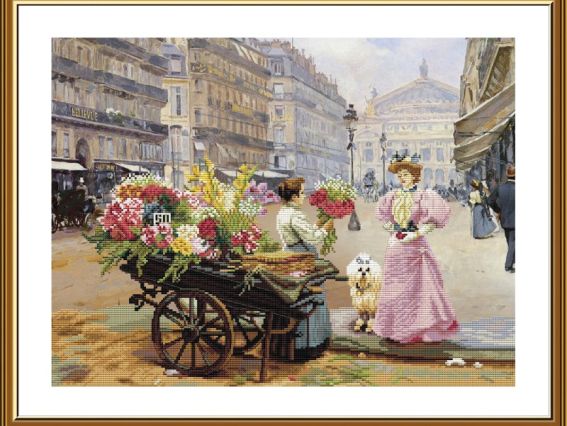 Букет для недотроги СВ3211, Нова Слобода Набор для вышивания нитками Букет для недотроги СВ3211, Нова Слобода Набор для вышивания нитками