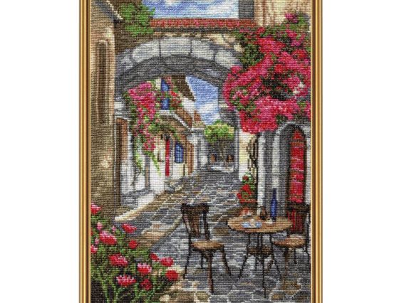 Воскресная сиеста РЕ4345, Нова Слобода, вышивка нитками Воскресная сиеста РЕ4345, Нова Слобода, вышивка нитками