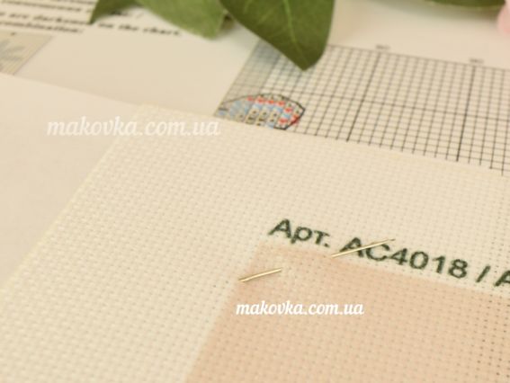 Набір для вишивання хрестом Повітряні лілеї АС4018, Нова слобода