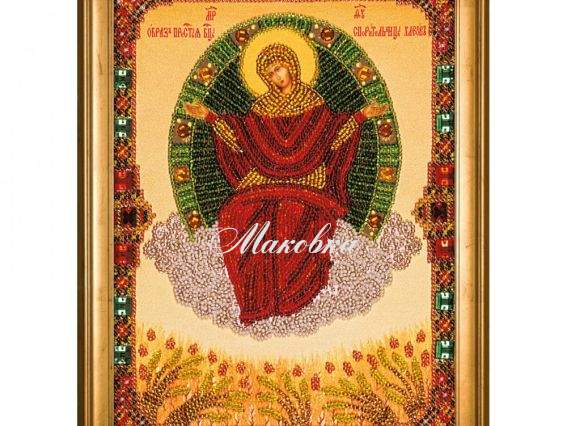 Вышивка бісером Божия Матерь Спорительница хлебов, СК9009 , Нова Слобода Вышивка бісером Божия Матерь Спорительница хлебов, СК9009 , Нова Слобода