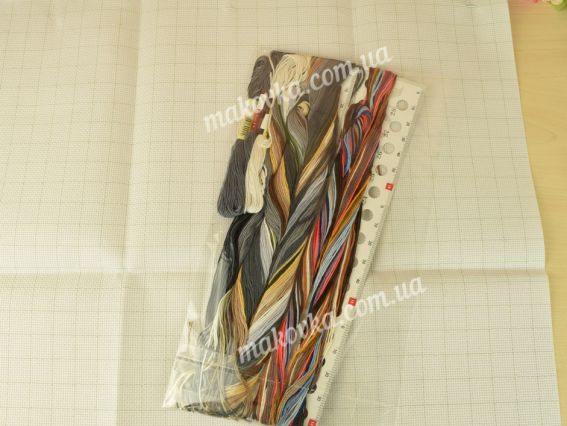 Набір для вишивання нитками НВ3109 У дощ (місто), Нова Слобода