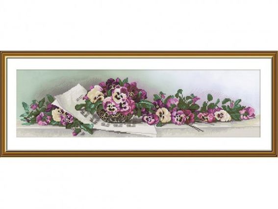 Набір для вишивання крестом СР1504 Ноты моей души Нова Слобода