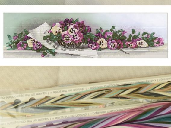 Ноты моей души СР1504 Нова Слобода Набор для вышивания нитками