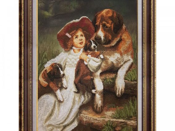 Можно их подержать? СР2227, Нова Слобода, Набор для вышивания крестом Можно их подержать? СР2227, Нова Слобода, Набор для вышивания крестом