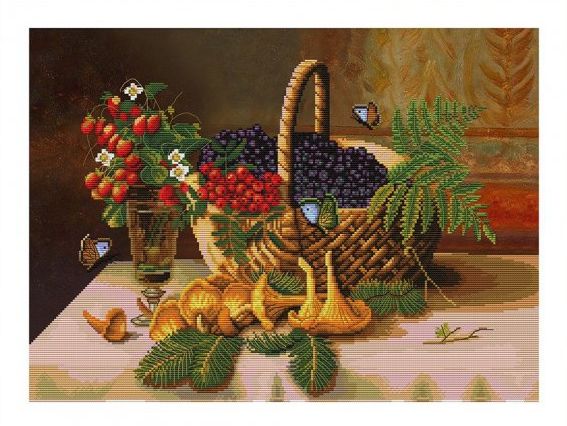 Лесное лукошко СР3306 Нова Слобода Набор для вышивания нитками