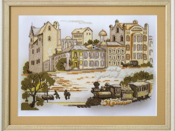 Городские зарисовки. Городские будни СВ4092, Нова Слобода Набор для вышивания  Городские зарисовки. Городские будни СВ4092, Нова Слобода Набор для вышивания 