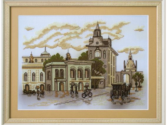 Городские зарисовки. У филармонии СВ4096, Нова Слобода Набор для вышивания  Городские зарисовки. У филармонии СВ4096, Нова Слобода Набор для вышивания 