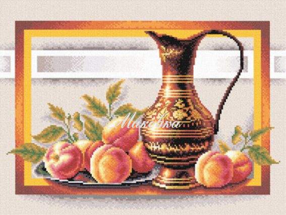 Натюрморт с персиками Н-295, Panna Натюрморт с персиками Н-295, Panna