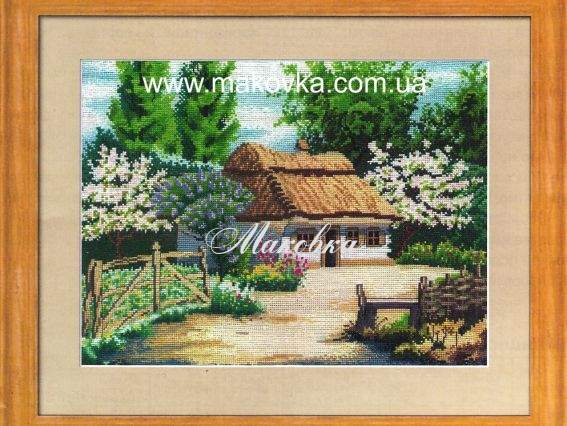 Хатка R115, РТО набор для вышивания нитками Хатка R115, РТО набор для вышивания нитками