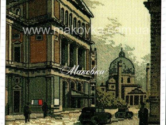Старый город R153 РТО Набор для вышивания нитками Старый город R153 РТО Набор для вышивания нитками