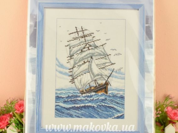 92-2137 Шхуна (Schooner) Permin набір для вишивання хрестом 