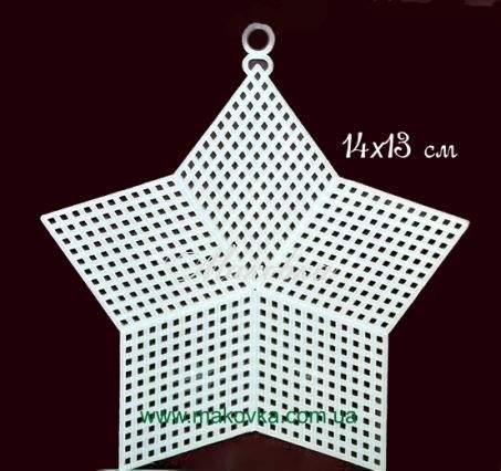 Новинка: фигурная пластиковая канва
