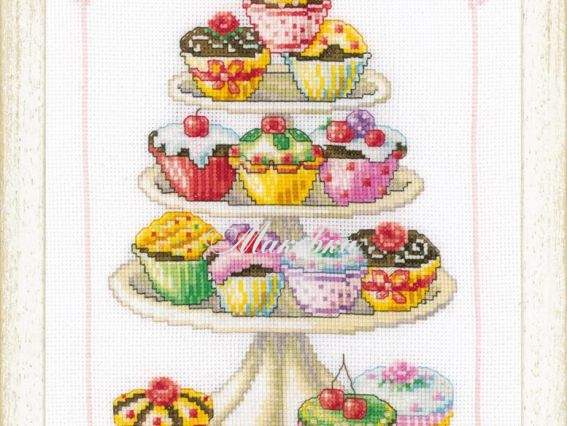 Vervaco PN-0011909 Кексы Cupcakes  вышивка крестом