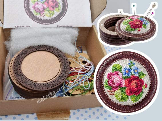 Гольниця-скринька Квіти з бабусиного саду FLTL-027 Wonderland Crafts  Гольниця-скринька Квіти з бабусиного саду FLTL-027 Wonderland Crafts 