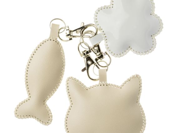 Обвес для сумки Кошачьи радости FLBB-179 Волшебная Страна Набор для вышивания бисером на искусственной коже 