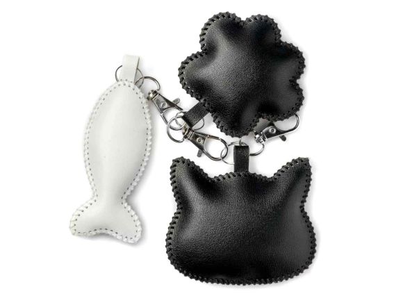 Обвіс для сумки Котяче щастя FLBB-183 Набір для вишивання бісером на штучній шкірі Чарівна Країна