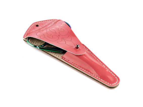 Набор для вышивания чехла для ножниц на искусственной коже FLTL-091 Цапля Wonderland Crafts (Волшебная Страна)