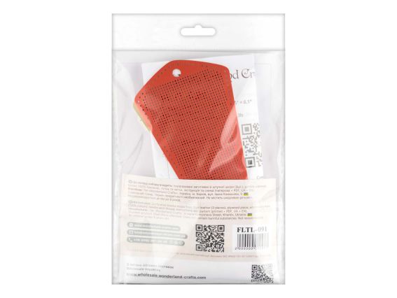 Набор для вышивания чехла для ножниц на искусственной коже FLTL-091 Цапля Wonderland Crafts (Волшебная Страна)