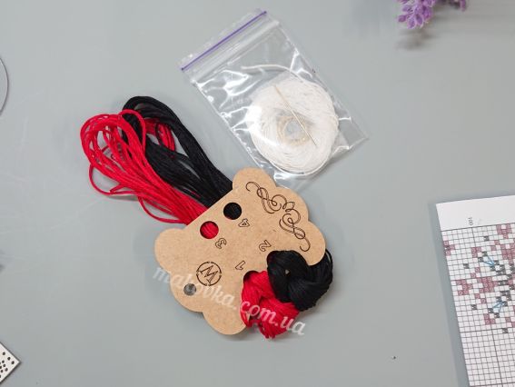 Набір для вишивки 3D-фігурки «Янгол з орнаментом» (екошкіра) FLHL-126 Wonderland Crafts (Чарівна Країна)