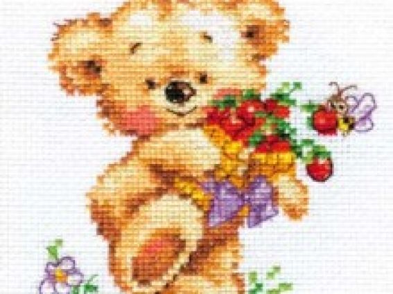 вышивка Мишутка-сластена, 0-71 Алиса вышивка Мишутка-сластена, 0-71 Алиса