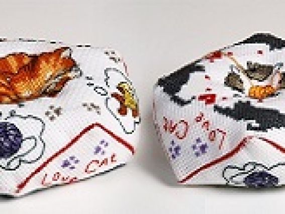 Бискорню с котиками и рыбками, 7002 Алисена набор для вышивания крестом Бискорню с котиками и рыбками, 7002 Алисена набор для вышивания крестом