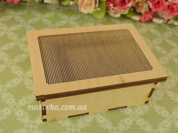 2069 Шкатулка с перфорацией под вышивку крестом, 12х8х4,5см (45х70 кр) Алисена 2069 Шкатулка с перфорацией под вышивку крестом, 12х8х4,5см (45х70 кр) Алисена