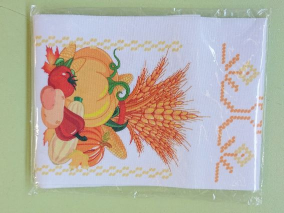 Пошитый бант под вышивку СБ 02  С праздником Спаса , габардин, Барвы Подолья