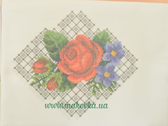 Б-10Дм Заготовка Блуза Барви літаи, домотканна, біла, Бісерок